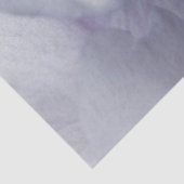 Mousseline Tissu. Papier (2) Set  Pétales d'Iris Doux en Viol (Détail)