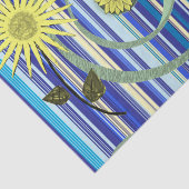 Mousseline Tissu Papier circulaire (Détail)