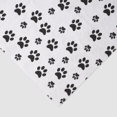 Mousseline Tissu Papier Paw Chat Kitten Chien chiot (Détail)