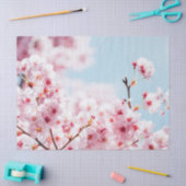 MOUSSELINE TISSU PAPIER : SAKURA : CHERRY BLOSSOMS (Artisanat)