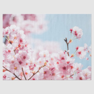 MOUSSELINE TISSU PAPIER : SAKURA : CHERRY BLOSSOMS