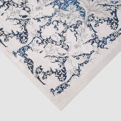MOUSSELINE TISSUE PAPIER : WILLIAM MORRIS : WALLFLOWER MOTIF (Détail)