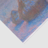 Mousseline Tissus papier HAYSTACK DANS MONET DE NEIGE (Détail)