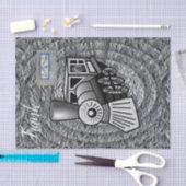 Mousseline Train Vintage papier (Artisanat)