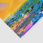 Mousseline TRÈS TRANQUILIBRE Papier Tissu (Détail)