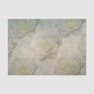 Mousseline Un Rose Vintage papier sur le thème Romance