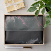 Mousseline Une danse des couleurs Papier Tissu (Cadeau)