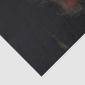 Mousseline Une danse des couleurs Papier Tissu (Détail)