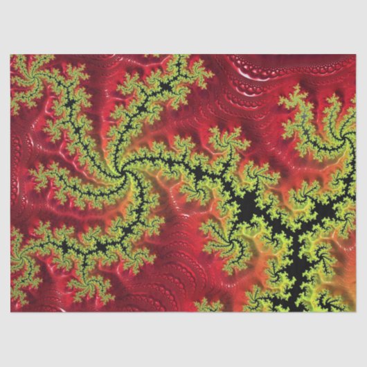 Mousseline Une Rivière Traverse Le Papier Tissu (Recto)