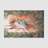 Mousseline Unicorne 2 Papier de découpage (Recto)