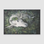 Mousseline Unicorne 4 Papier de découpage (Recto)