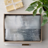 Mousseline Vache Highland dans le papier de découpage de neig (Cadeau)