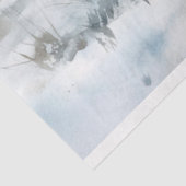 Mousseline Vache Highland dans le papier de découpage de neig (Détail)