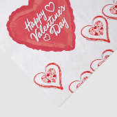 Mousseline Valentines en papier décoratif baisers (Détail)