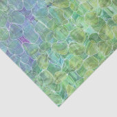 Mousseline verre de mer atomique : papier de tissu (Détail)