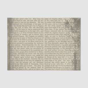 Mousseline Vieille page de papier vintage de dictionnaire