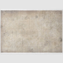 Vieux Grungy Vintage Jaune Journal Tissu Papier