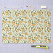 Mousseline Vins citrouilles (Cornsilk) - Papier Tissu (Artisanat)