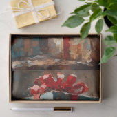 Mousseline Vintage Noël Présente Pile Découpage Papier (Cadeau)