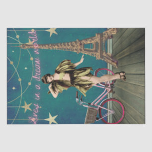 Mousseline Vit Dans Un Monde De Rêve Papier Enveloppant Funky