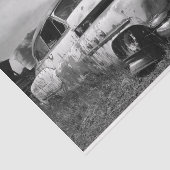 Mousseline Voiture classique ancienne dans un papier Junkyard (Détail)