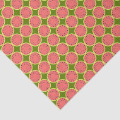 Mousseline Watermelon Pink Papier à tissu multiple (Détail)