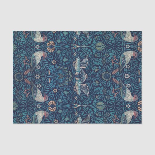 Mousseline William Morris Papier Tissus ARTS AND CRAFFTS (Recto)