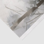 Mousseline Wolf dans papier de découpage de neige 2 (Détail)