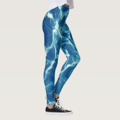 Mousserend blauw water leggings (Rechts)