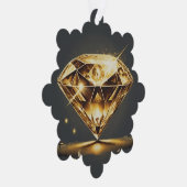 Mousserend Diamond Ornament Kaart (Rechts)