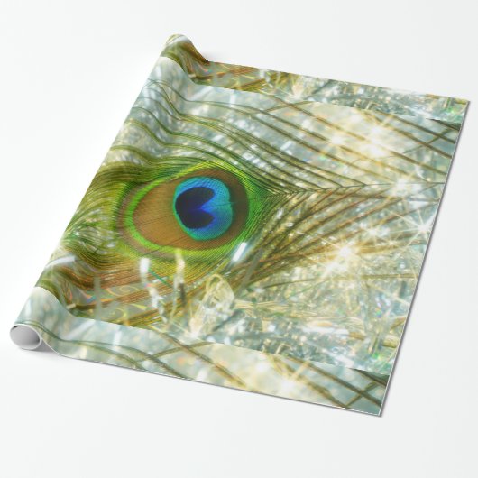 Mousserend doekdoezelpapier cadeaupapier (Uitgerold)