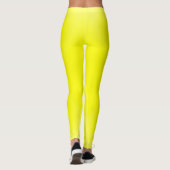 mousserend geel leggings (Achterkant)