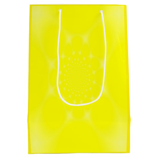 mousserend geel medium cadeauzakje (Achterkant)