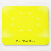 mousserend geel muismat (Voorkant)