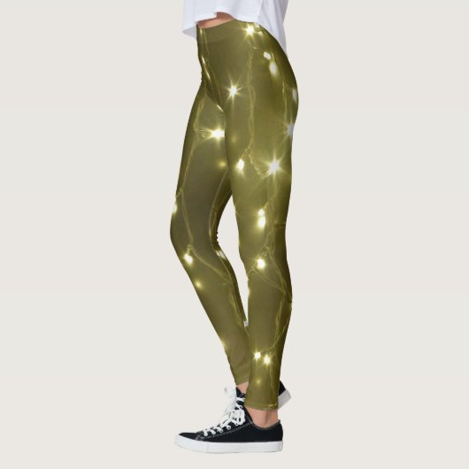 Mousserend Golden String of Lights Legging (Links)