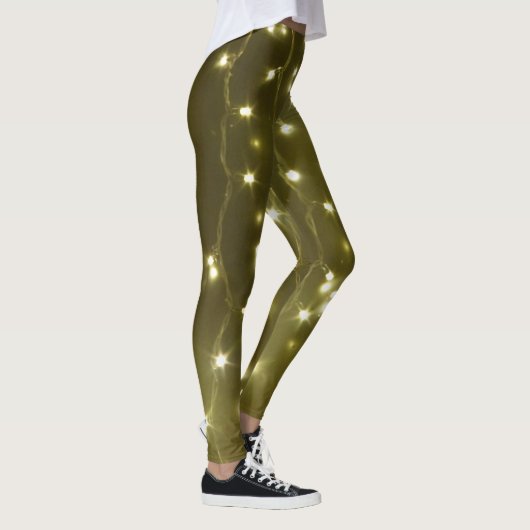 Mousserend Golden String of Lights Legging (Rechts)