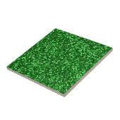 Mousserend Green Glitter Tegeltje (Zijkant)