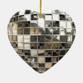 Mousserend Silver Disco Ornament (Achterkant)