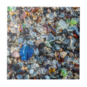 Mousserend Zee, gekleurd Tegeltje