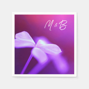 Mousserende Bloem Papier Servet