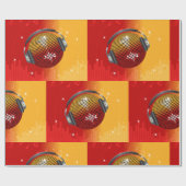 mousserende Disco Ball Cadeaupapier (Vlak)