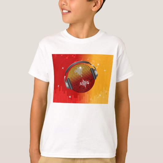 mousserende Disco Ball T-shirt (Voorkant)