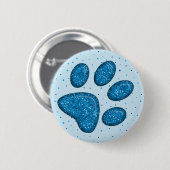 mousserende druk op katten - sky ronde button 5,7 cm (Voorkant /achterkant)