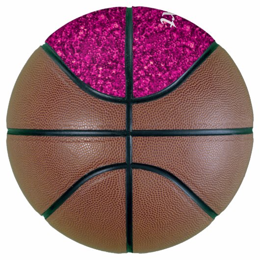 Mousserende glitter basketbal (Rechts)