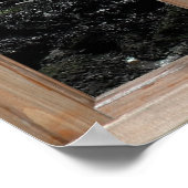 Mousserende golven op het Uitzicht van de Beach va Poster (Hoek)