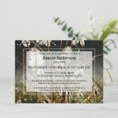 Mousserende grasfoto's Levensgevierd Kaart (Staand voorkant)