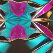 Mousserende Kaleidoscope Disco Peel en Stick Behang (Zoom)