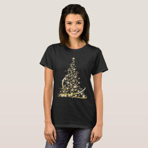 Mousserende kerstboom t-shirt