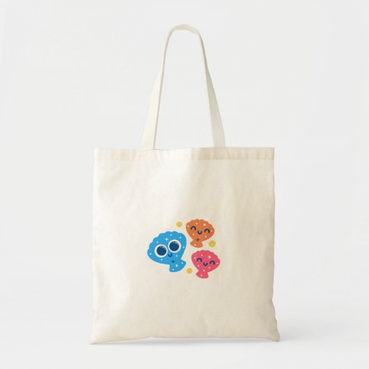 Mousserende kruipen tote bag (Voorkant)