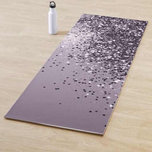 Mousserende lavender Lady Glitter #1 Yogamat (In situ)